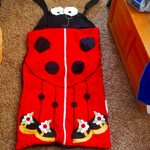 Ladybug sleeping bag - Picture 1 of 3